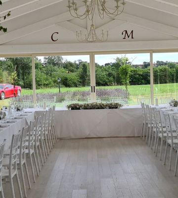Location matrimoni Torino 8 Pranzo da tavolo nuziale cascina Margherita